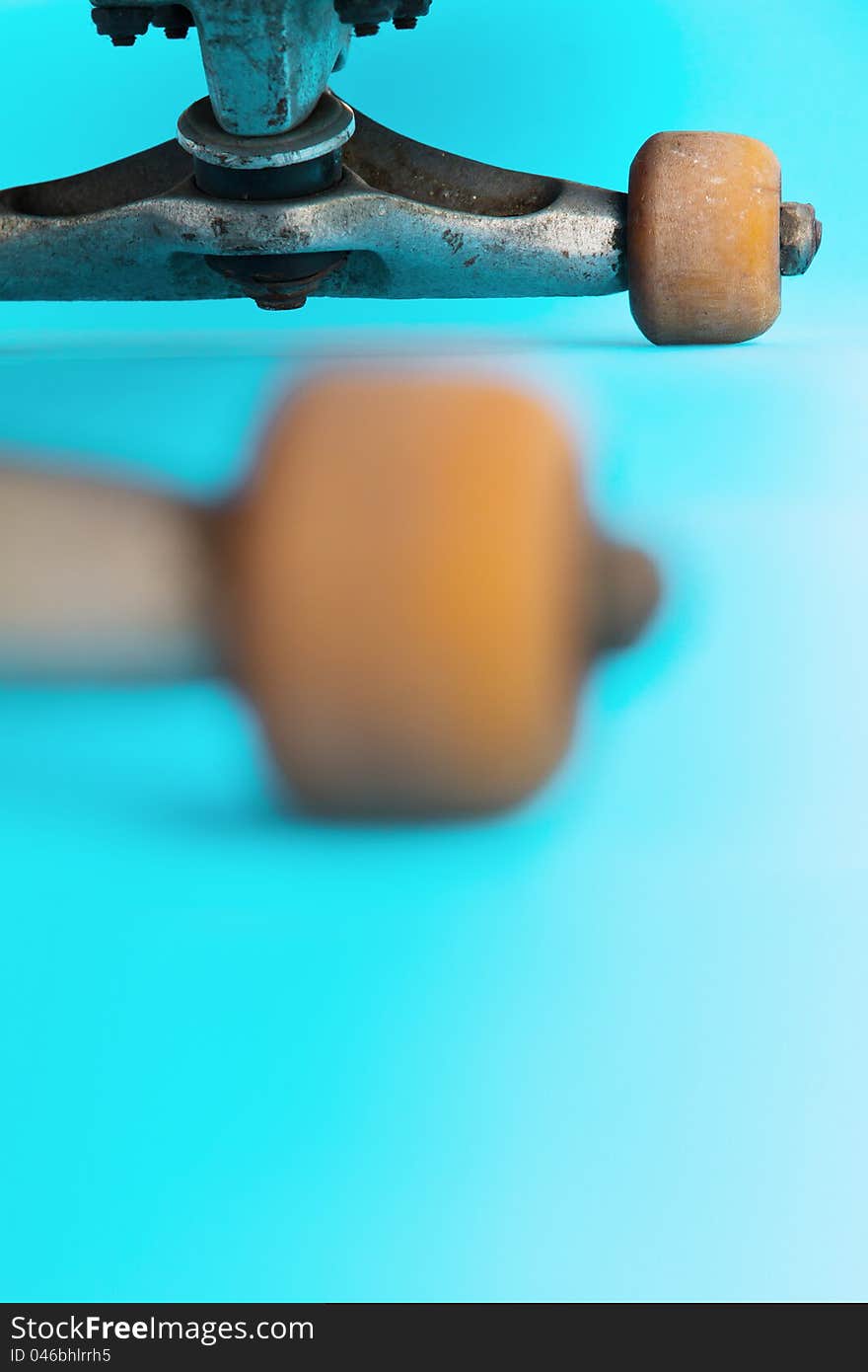 Close up image of Skateboard