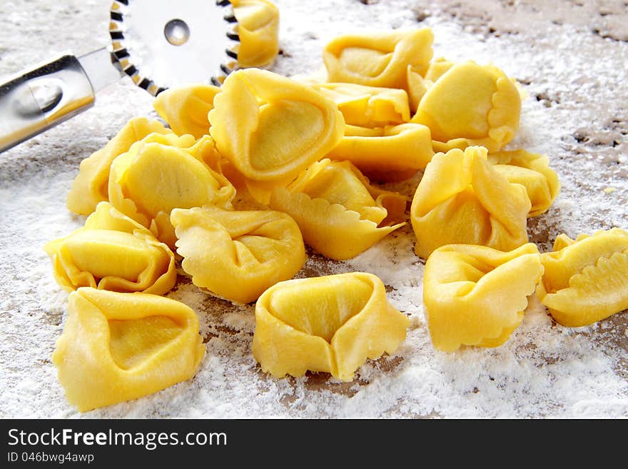 Fresh Tortellini Handmade Whit Egg