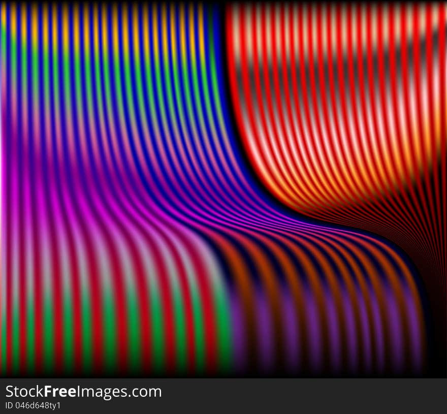 Colorful ensembles abstract background and A variety of colors, the color curve. Colorful ensembles abstract background and A variety of colors, the color curve