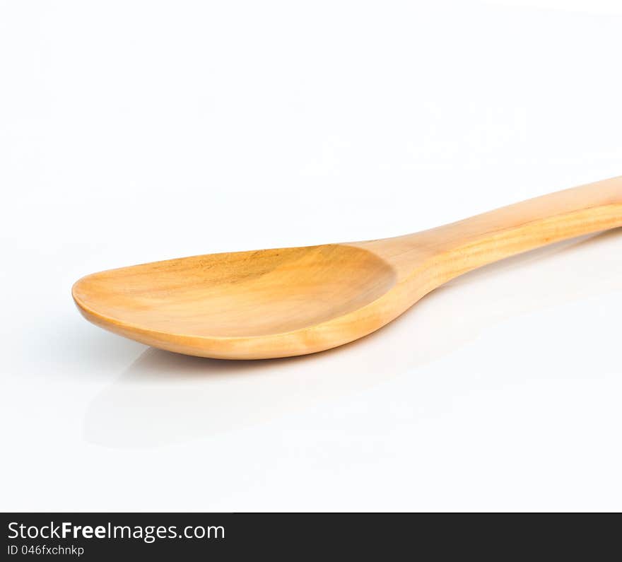 Wooden ladle.