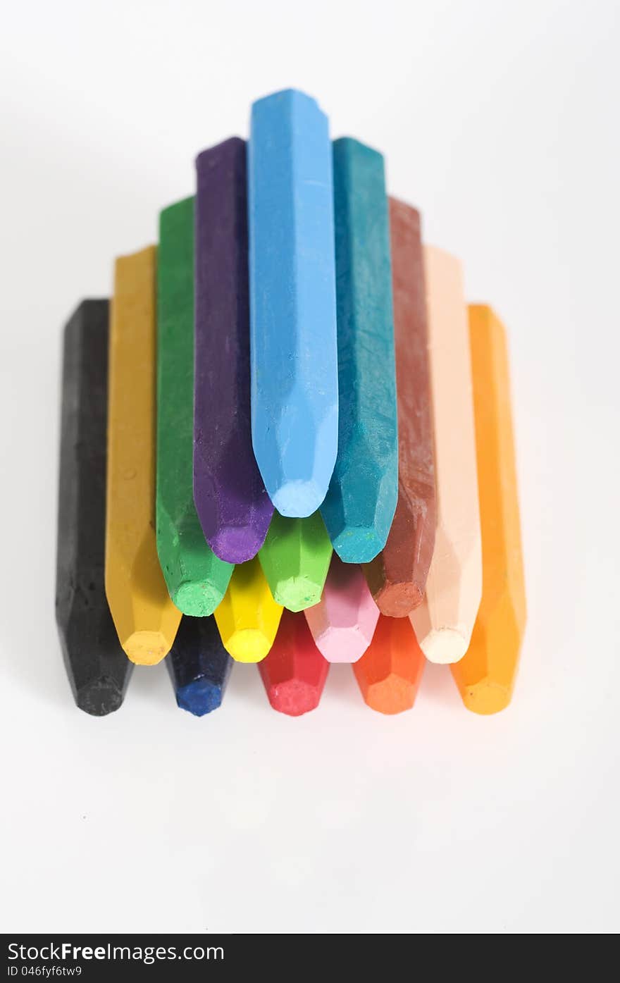 Group Of Crayons