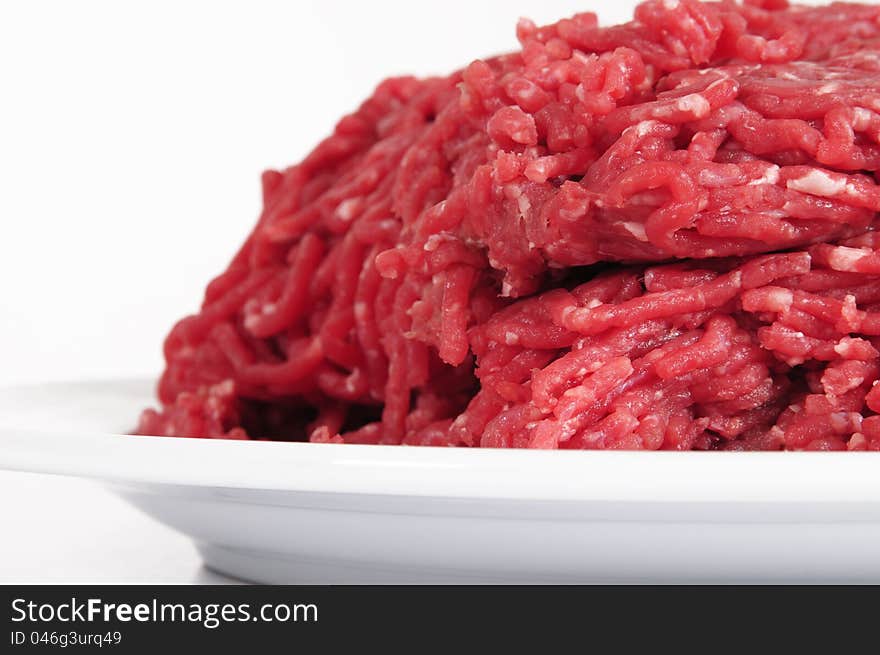 Minced meat.