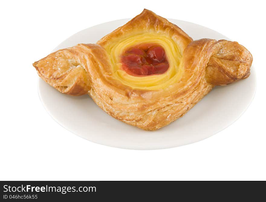 Red Cherry Danish Pie