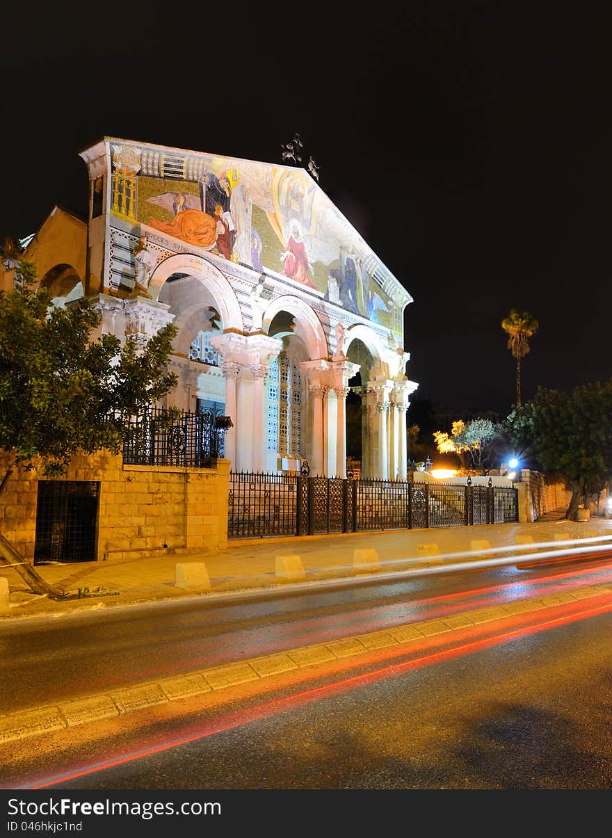 Church of all Nations, also known as Basiilca of Agony, is said to be the last spot Jesus Prayed before arrest.