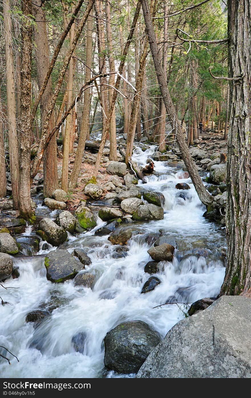 Flowing stream