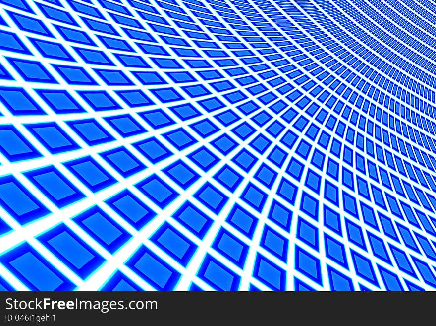 Background blue and white rectangle