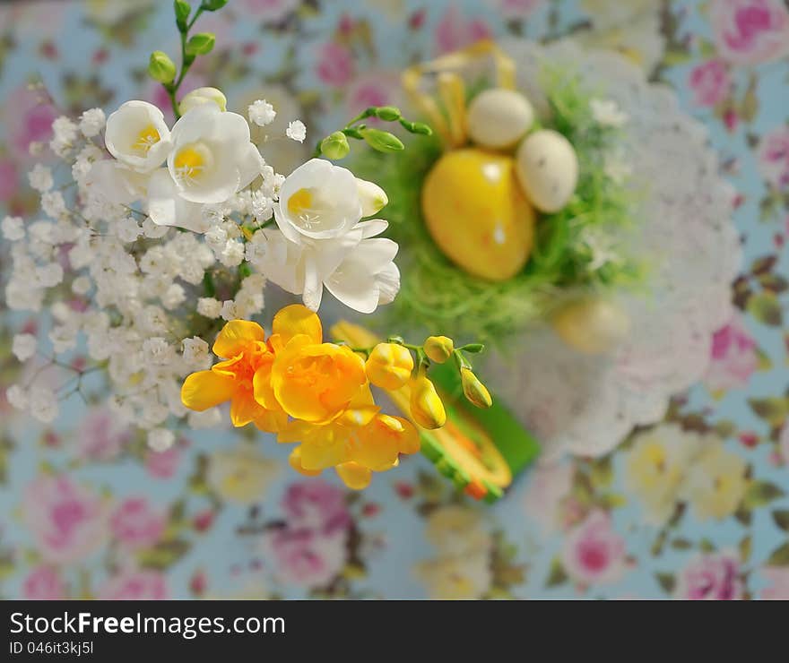 Easter still-life