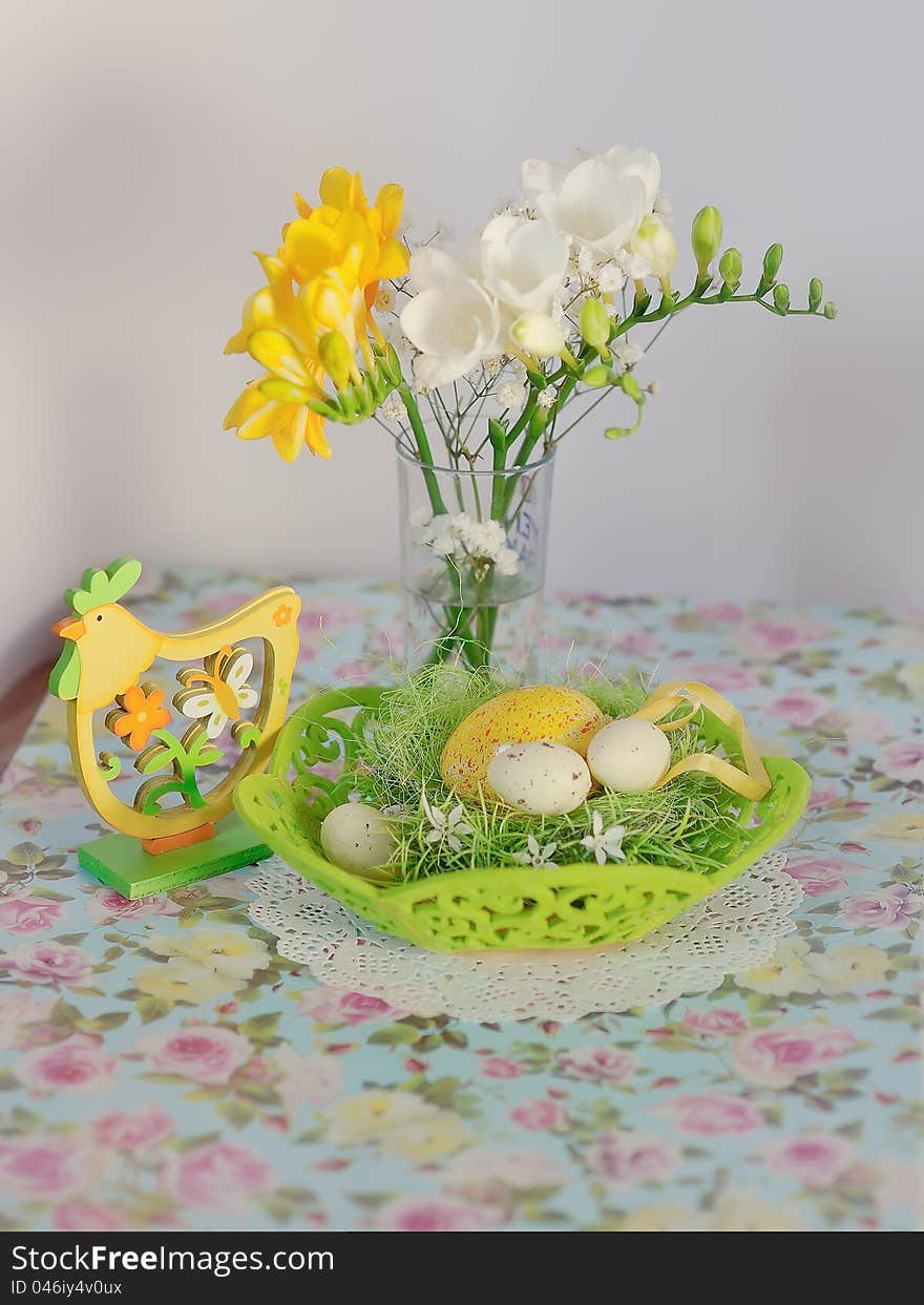 Easter still-life