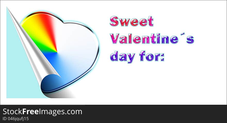 Sweet valentine´s card