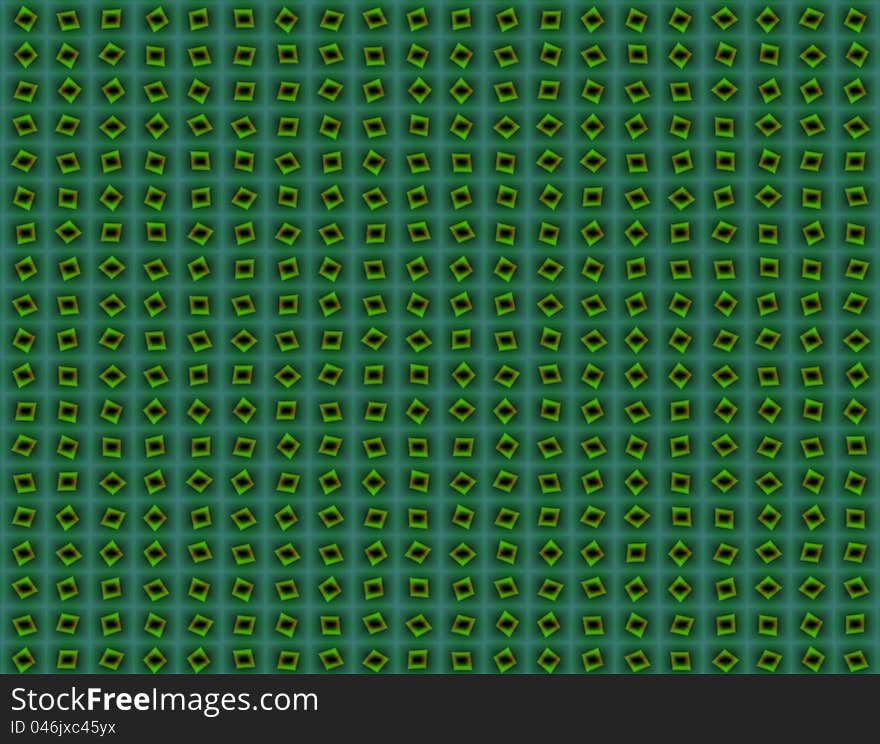 Abstract techno background, green digital techno style pattern