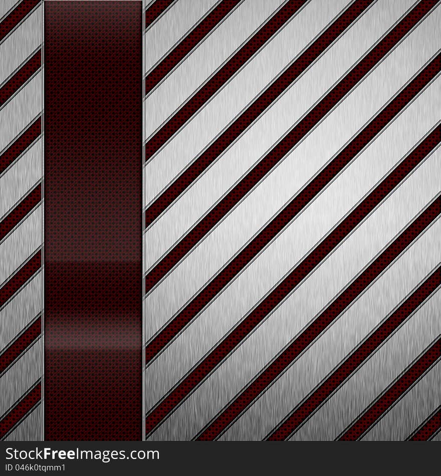 Abstract modern metal glass background. Place for your text