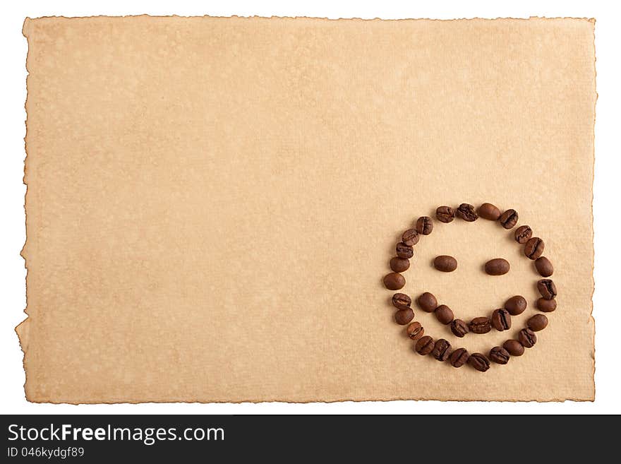 Paper And A Smiling Face