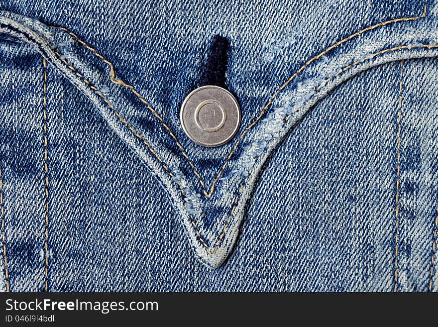 Jeans back pocket