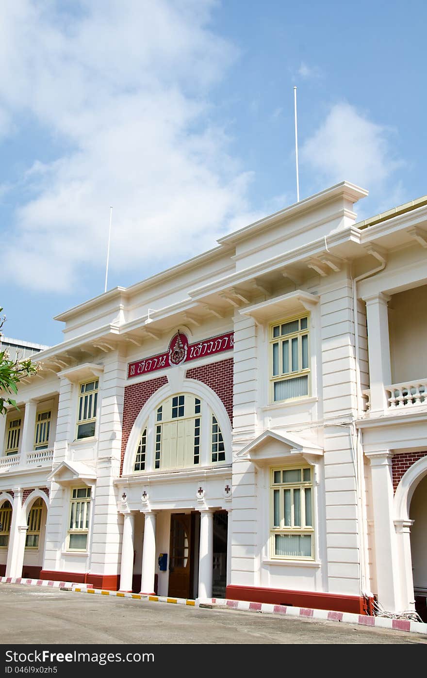 Thai Red Cross building, Bangkok, Thailand. Thai Red Cross building, Bangkok, Thailand.