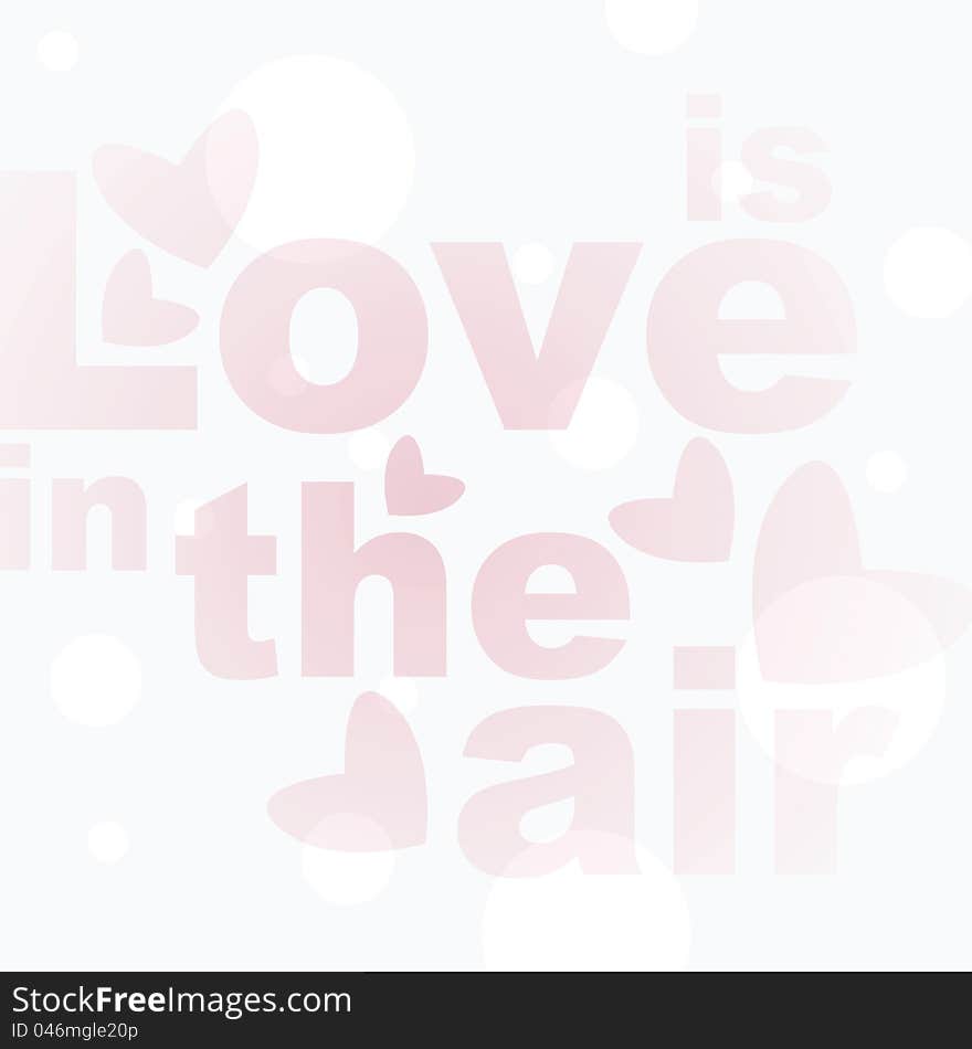 Love In The Air Background