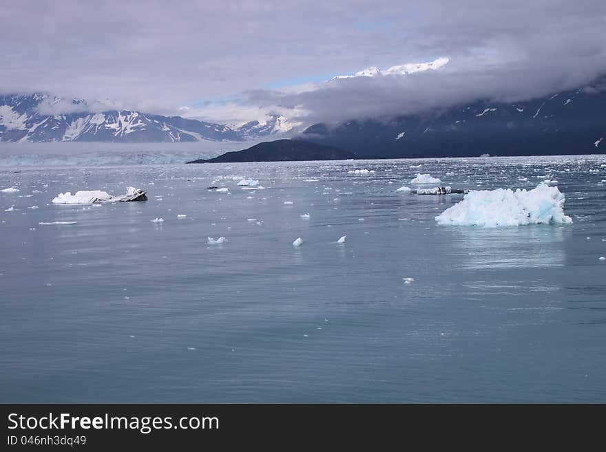 Ice floating