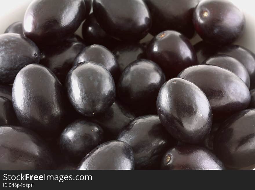 Closeup photography of red Seedless Grapes