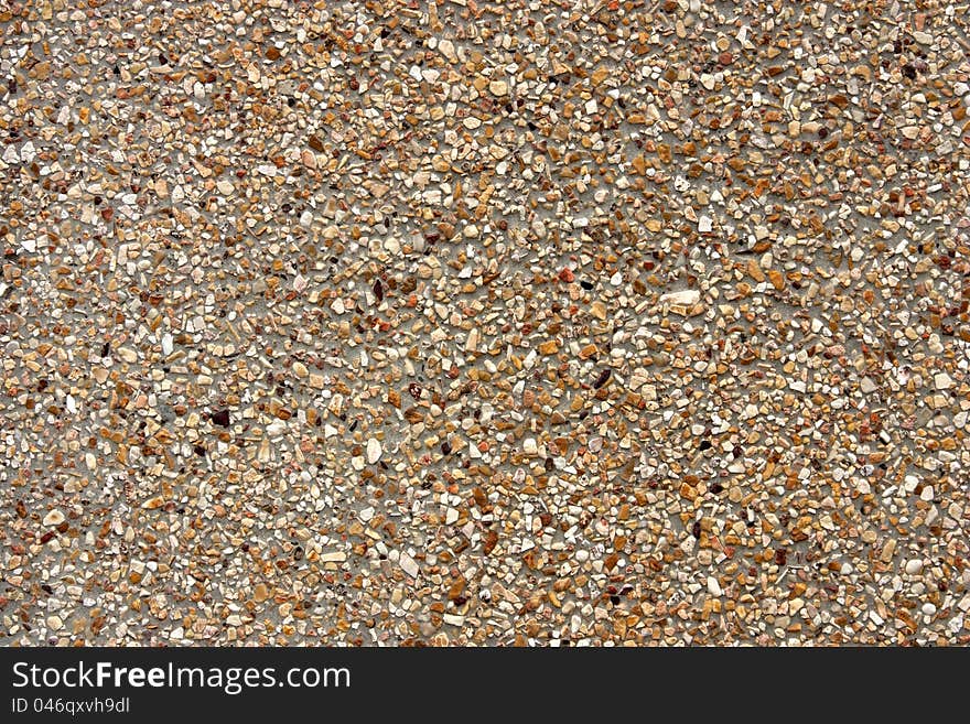 Pebble glaze ground