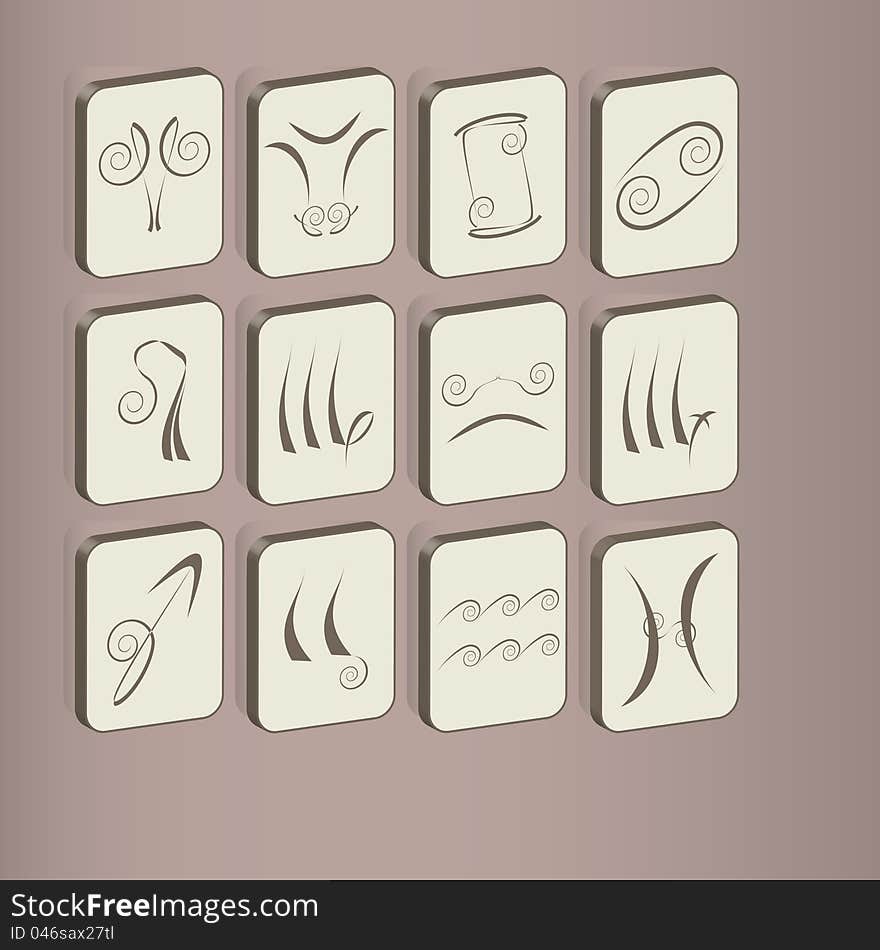 Zodiac Icons