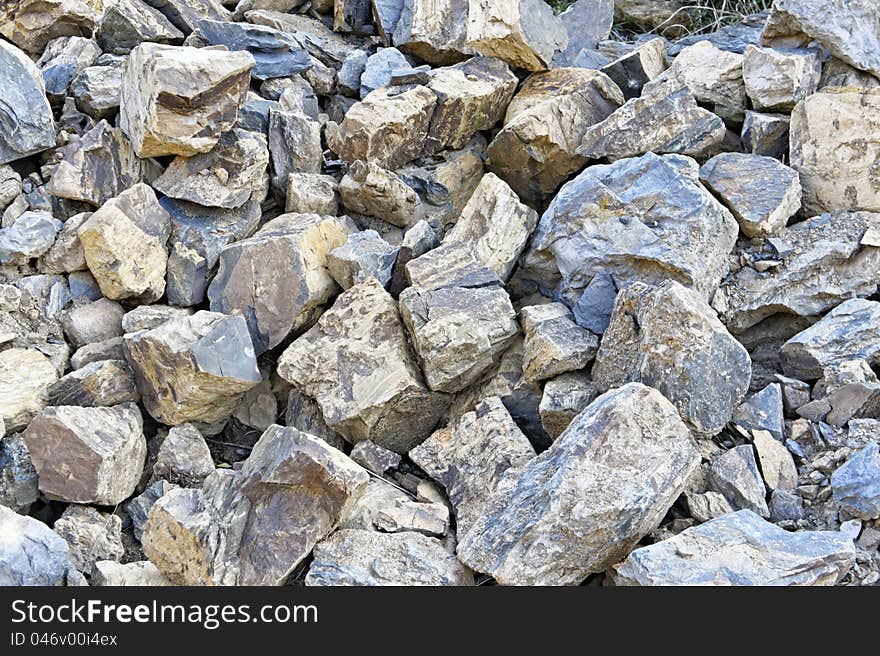 Texture of some grey rocks