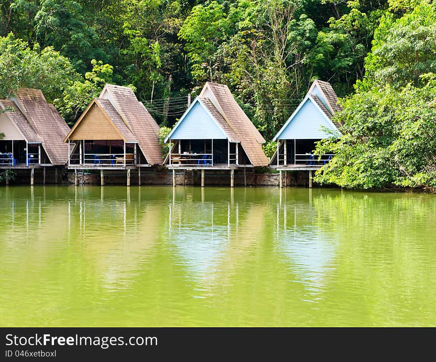 Resort in forest