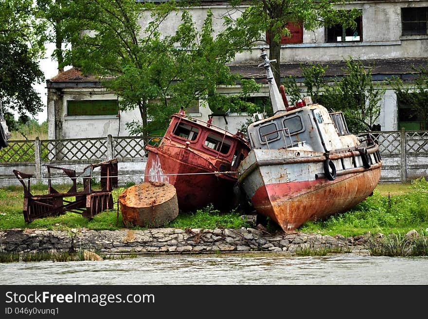 Old Fisherman Boats