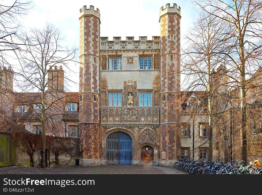 Tinity College, Cambridge, England