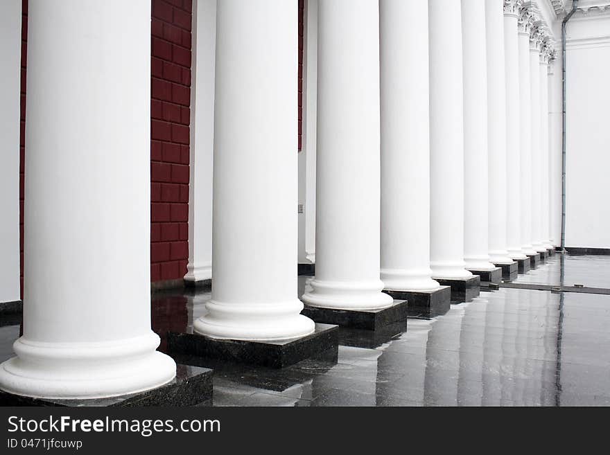 Columns Municipal Duma in Odessa