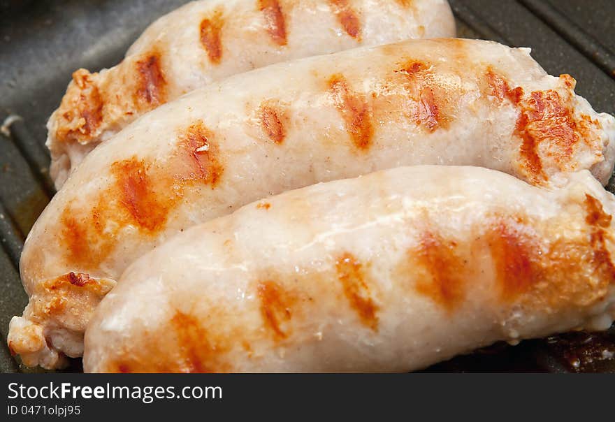 Delicious  Grilled Sausages