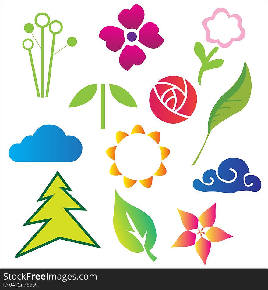 Nature Vector Elements