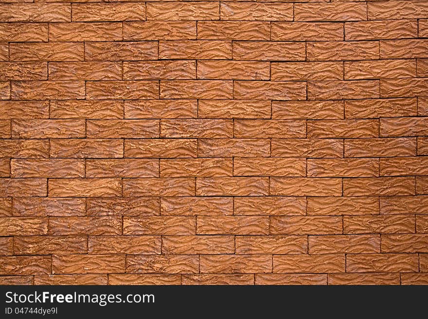 Painted brick wall canvas background. Painted brick wall canvas background.