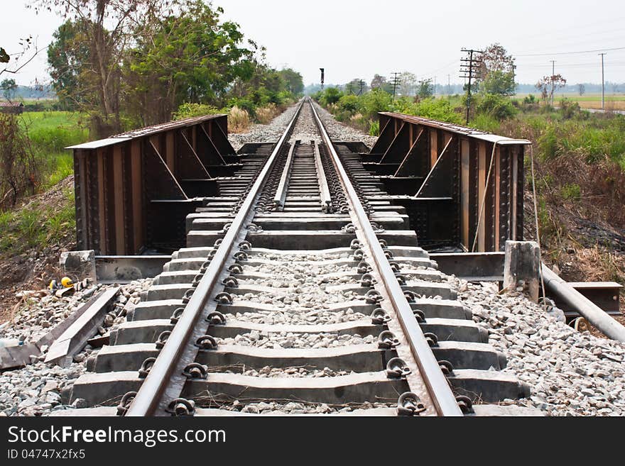 Rock  line   steel  train  construction. Rock  line   steel  train  construction