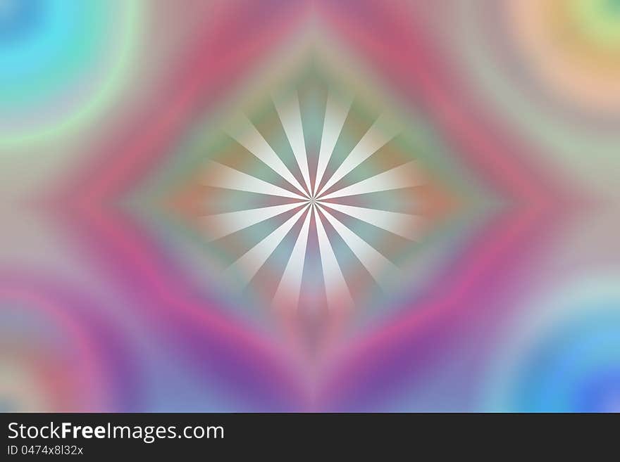 Abstract background of beautiful gradient light