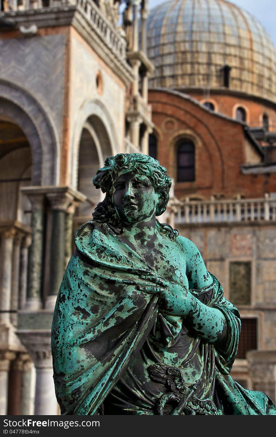 Statue San Marco Venice