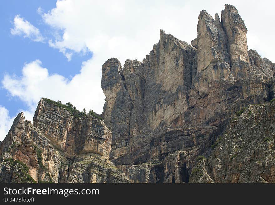 Vallunga mountains (Val Gardena - South Tyrol)