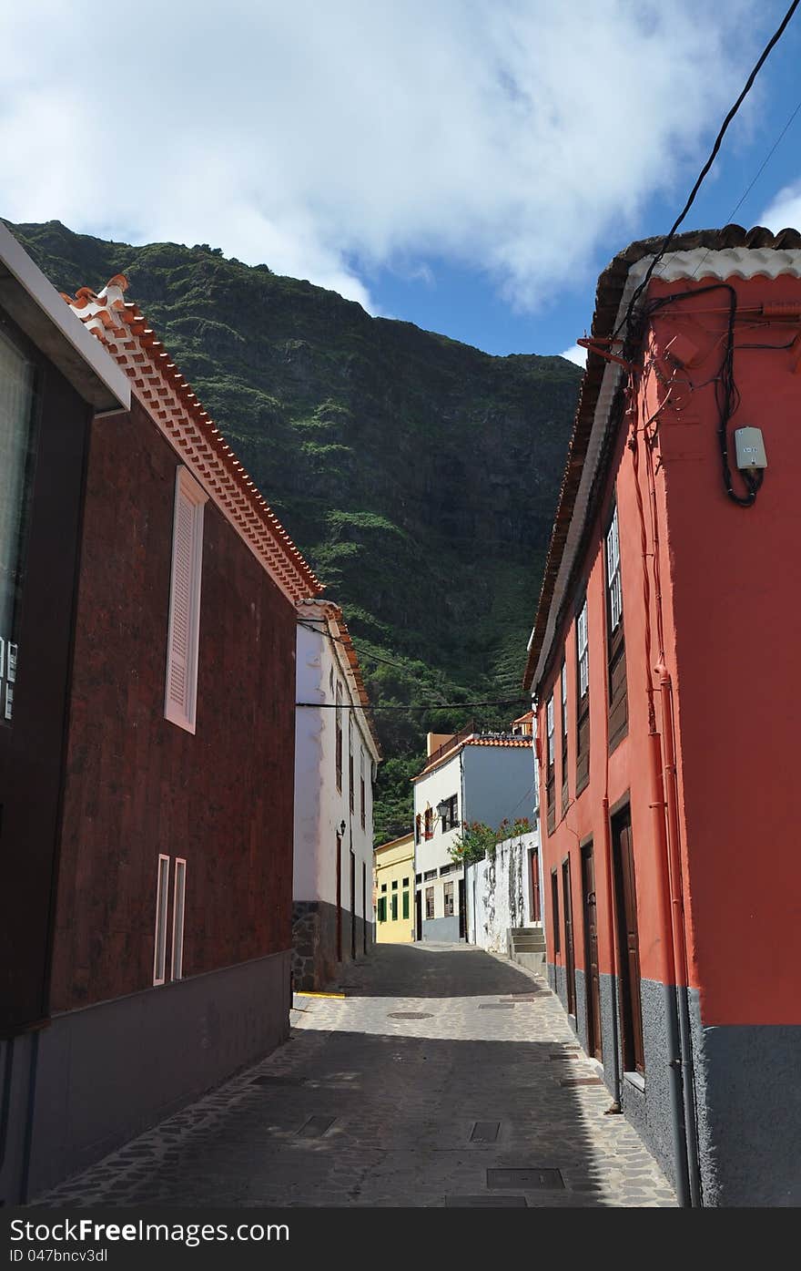 Streets of la gomera, spain