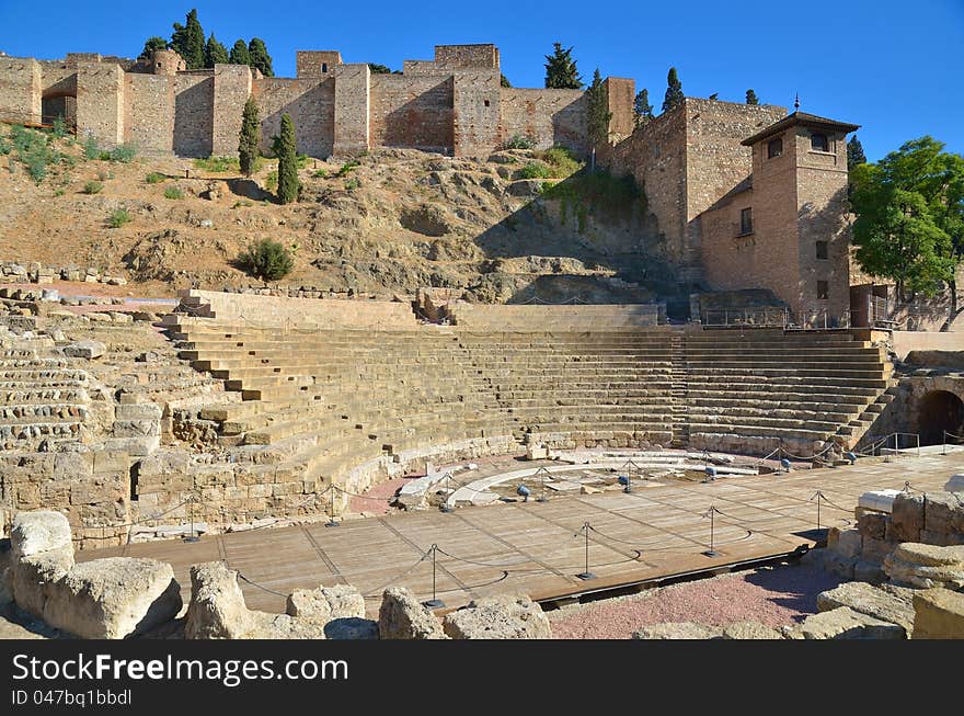 Roman Theatre en Málaga