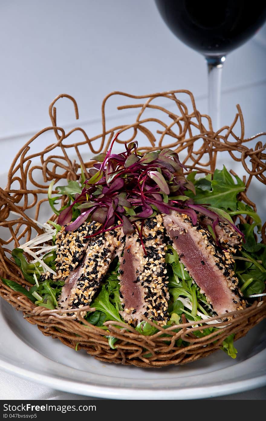 Seared Ahi Tuna Salad