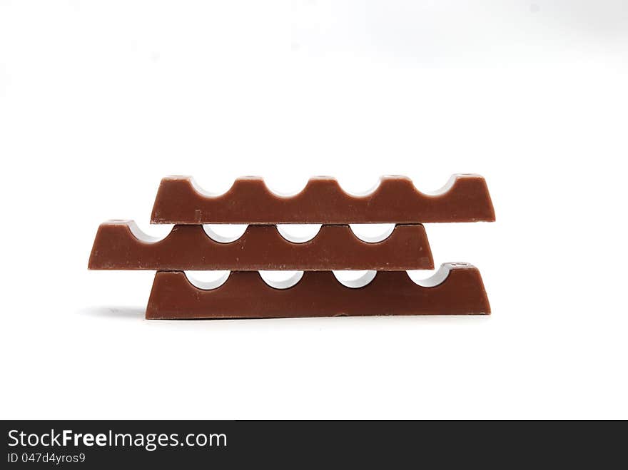 Chocolate pieces