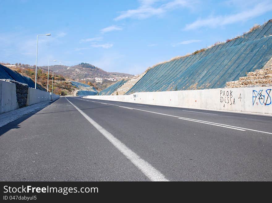 Road in Greece