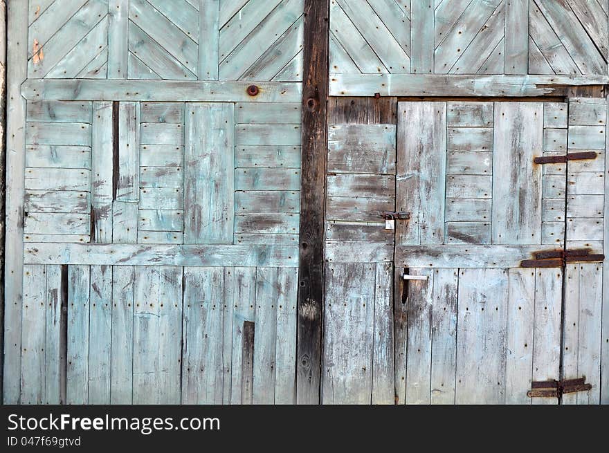 Wood Structure Door