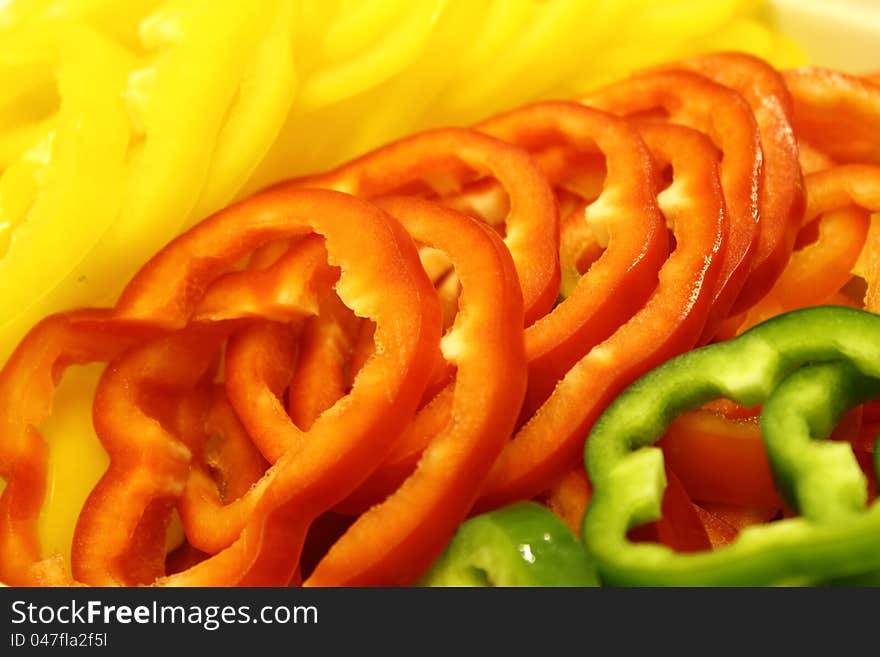 Slice Bell Pepper