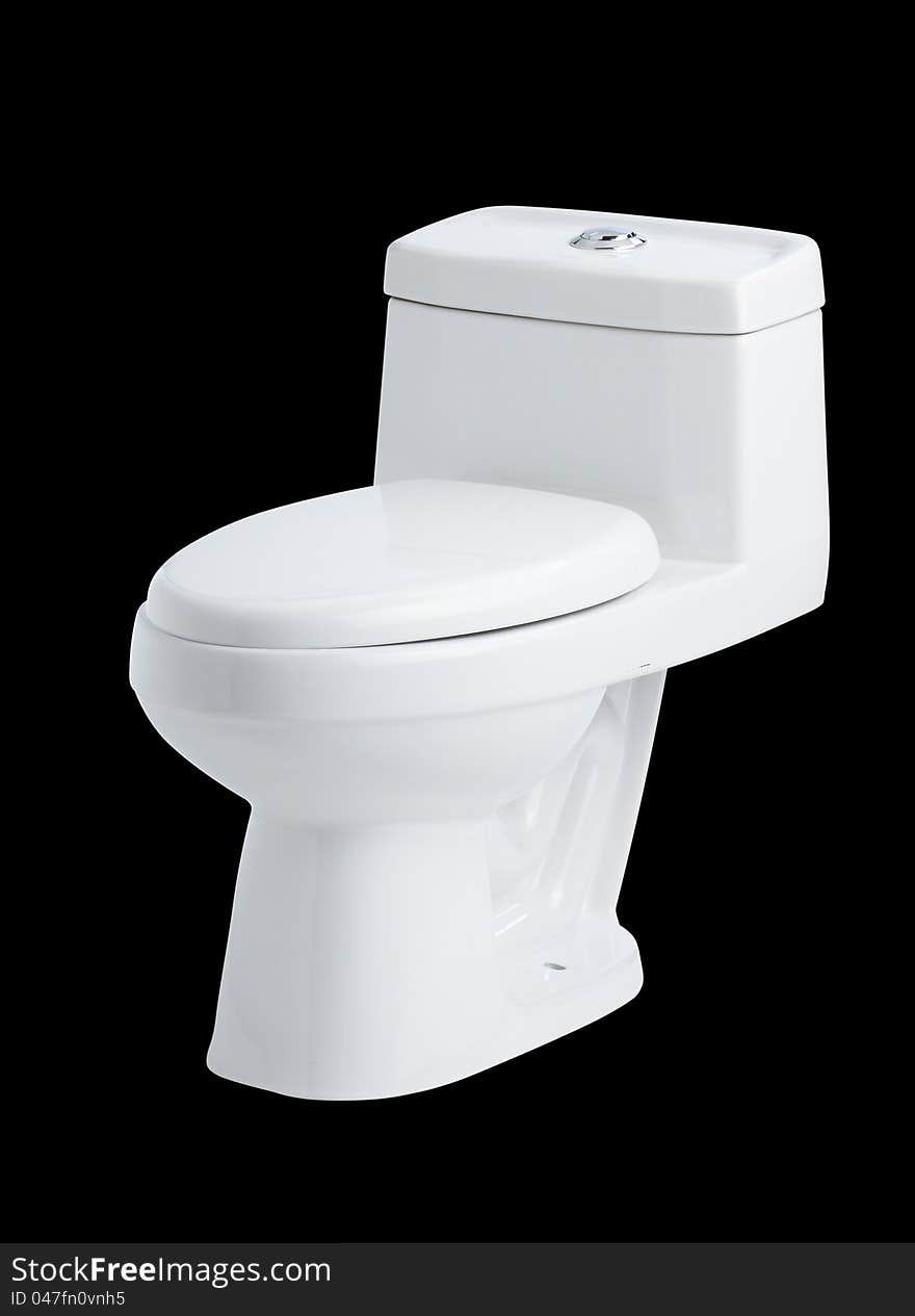 Modern Design Of The Toilet Bowl