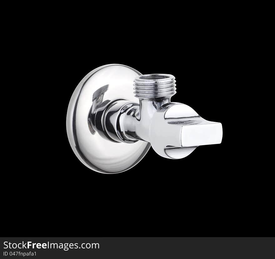 Aluminum silve chrome wall type bathtub faucet