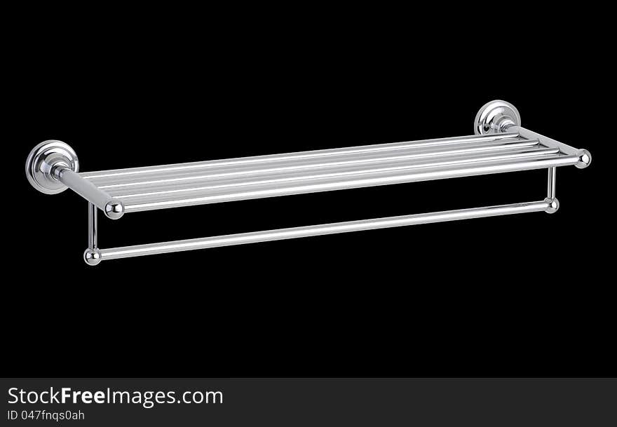 Aluminum chrome cloths hanger