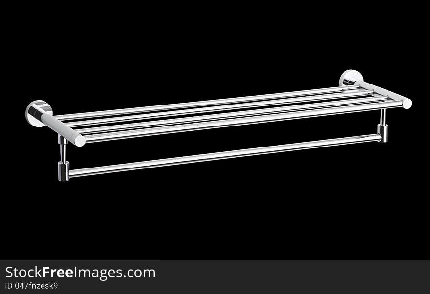 Aluminum chrome  towel hanger