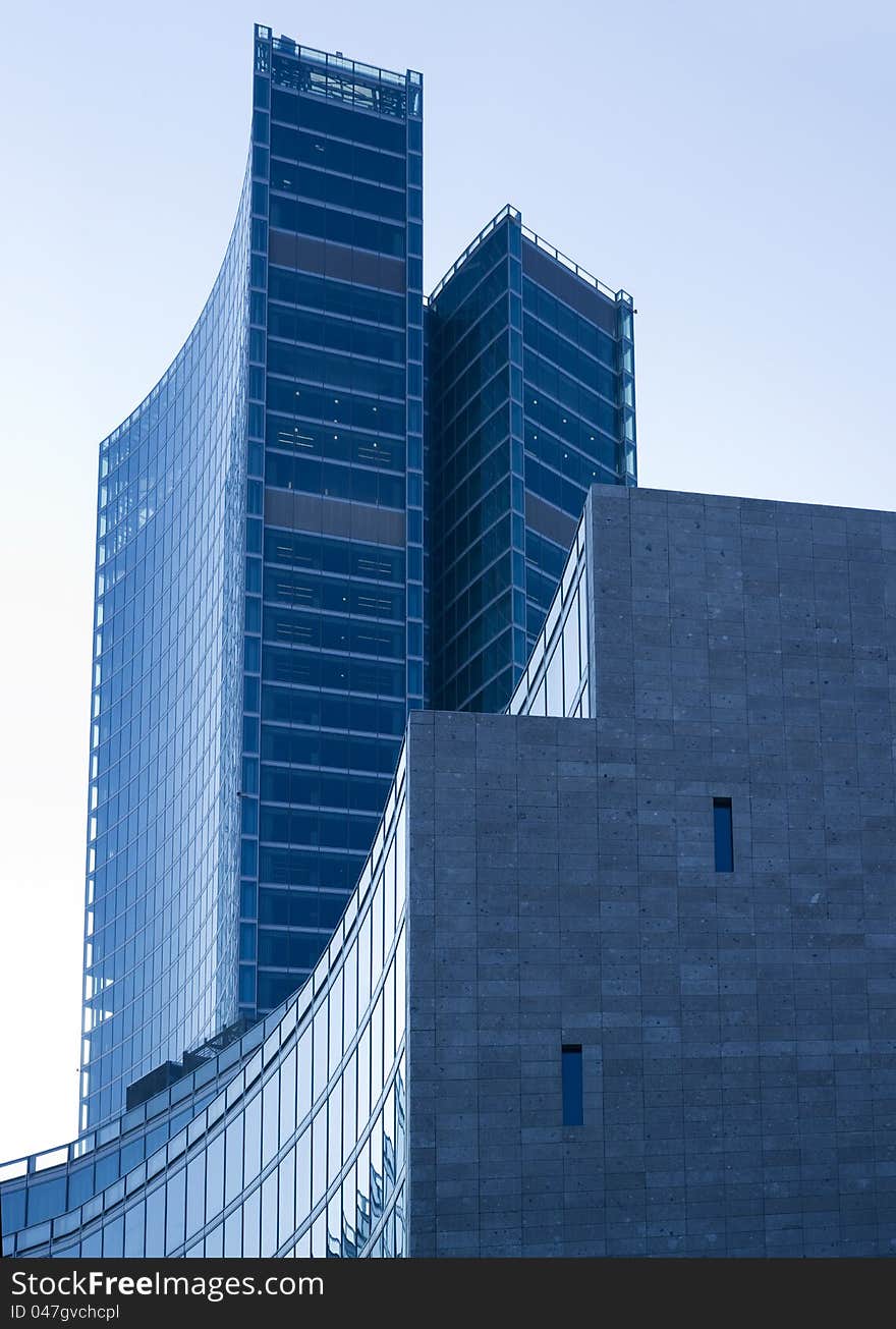 Milan, palazzo della regione Lombardia, Italy. Milan, palazzo della regione Lombardia, Italy