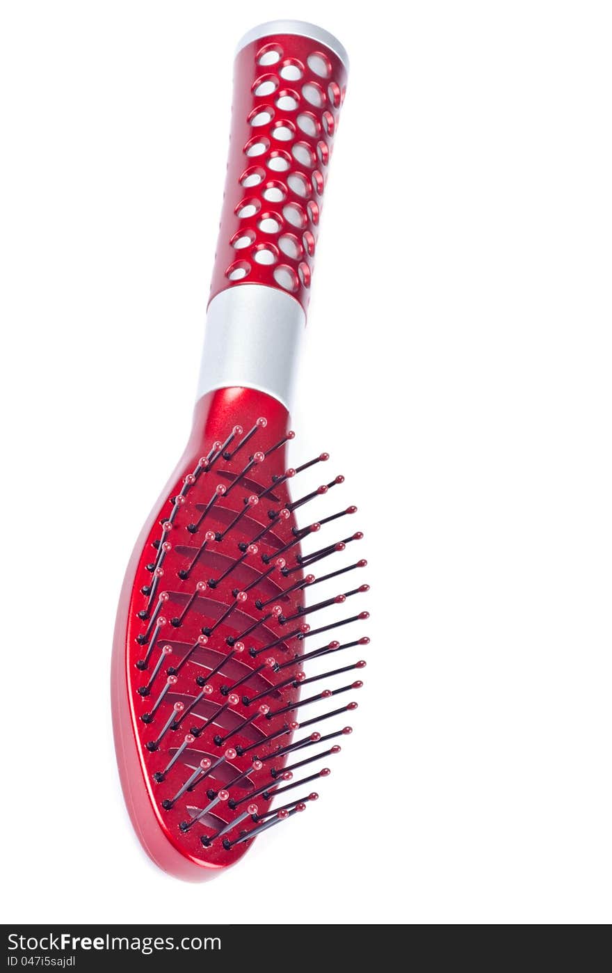 Red Hair Brush