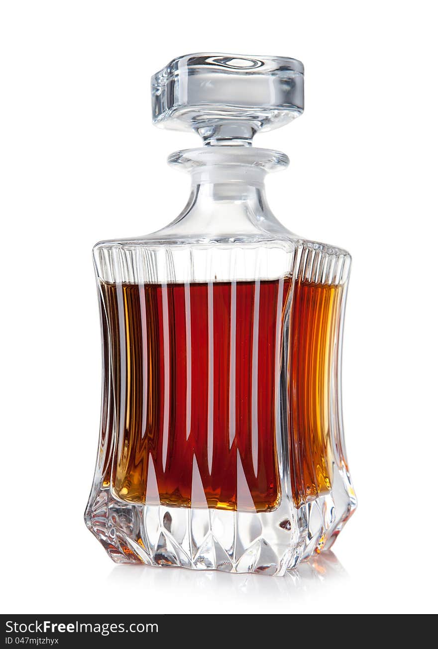 Decanter of brandy