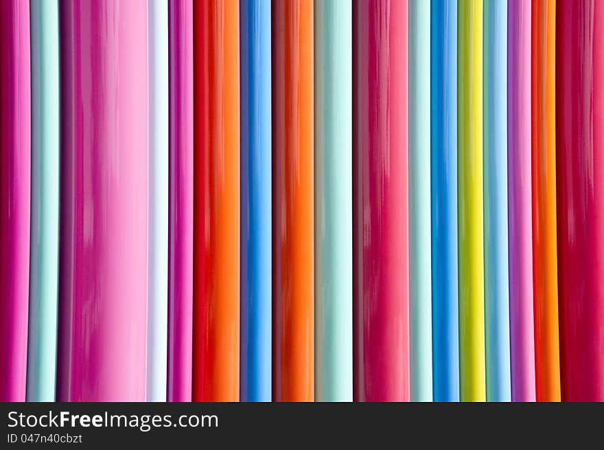 A pattern of vivid color bars. A pattern of vivid color bars